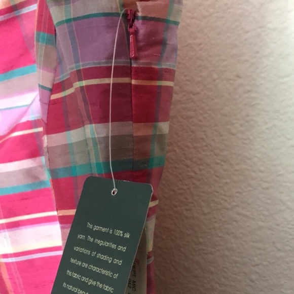 New vintage Ralph Lauren 100% silk dress - Picture 7 of 12